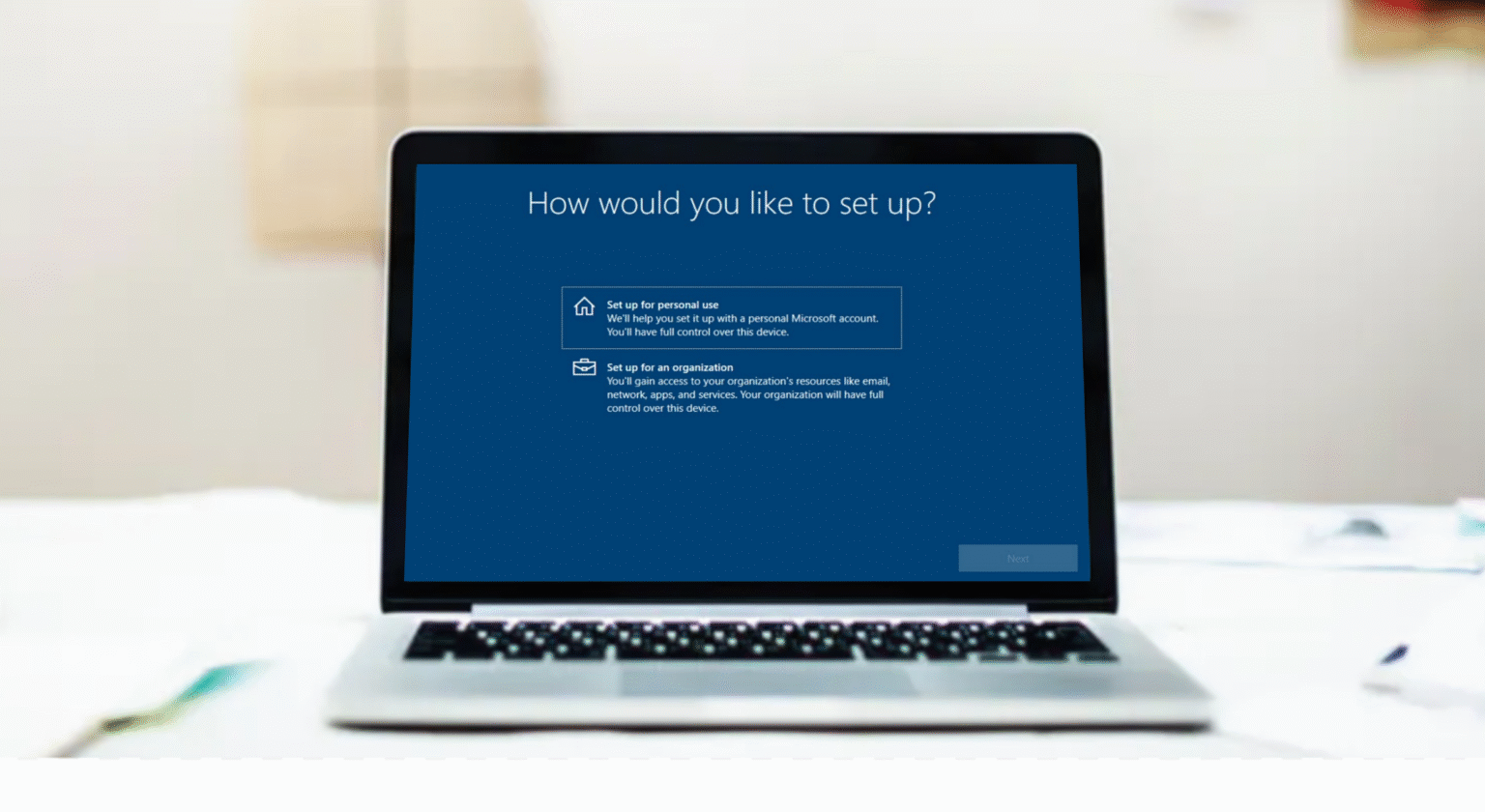 Remote Laptop Setup - Qlic IT